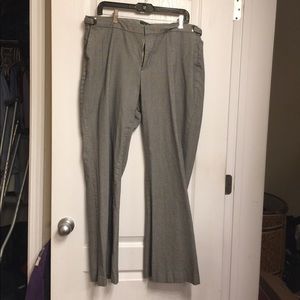 Ladies Gap Plaid Dress Pants Size 16